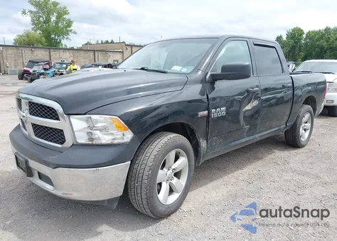 2018 Ram 1500 Slt from USA, damaged, VIN 1C6RR7LT1JS223656